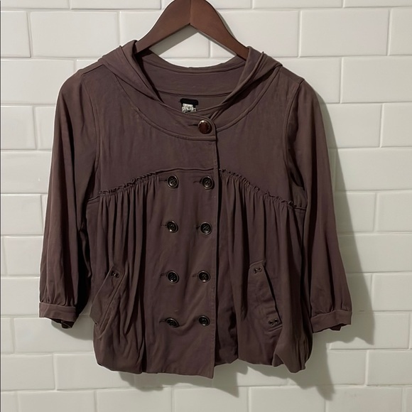 Free People Jackets & Blazers - Free People Plum Cropped Jacket